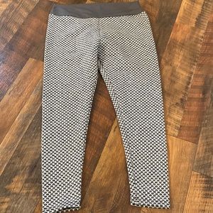 Honey comb print leggings